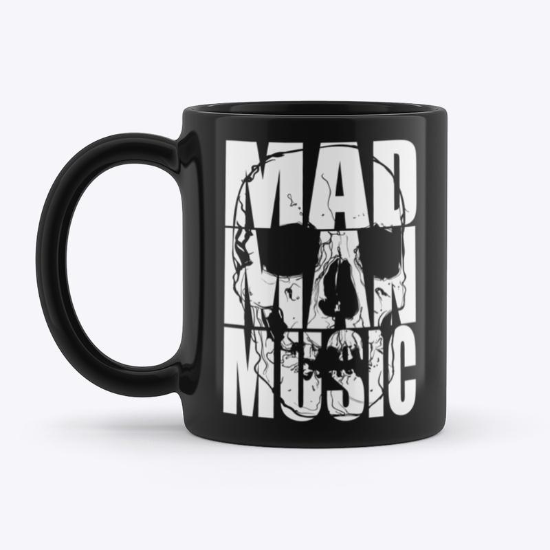 Skull Block Mug